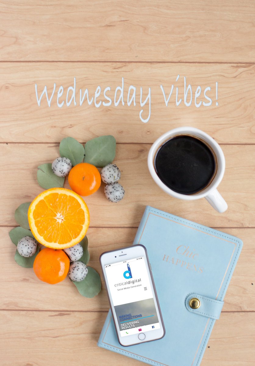 #wednesdayvibes are here! It’s almost, sorta, kinda, close to, just about, nearly the weekend! 🙂
#criticaldigital