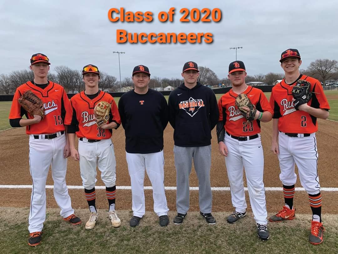 tonkawabaseball's tweet photo. Your 2020 Buc Seniors!

Cody Morgan @cods12901 
Parker Miller @parker_miller21 
Blake Scott @Blakescott_23 
Dylan Hamilton @d_hamilton6 

📸 - The Tonkawa News

#AnchorDown https://t.co/f272i3kxSf
