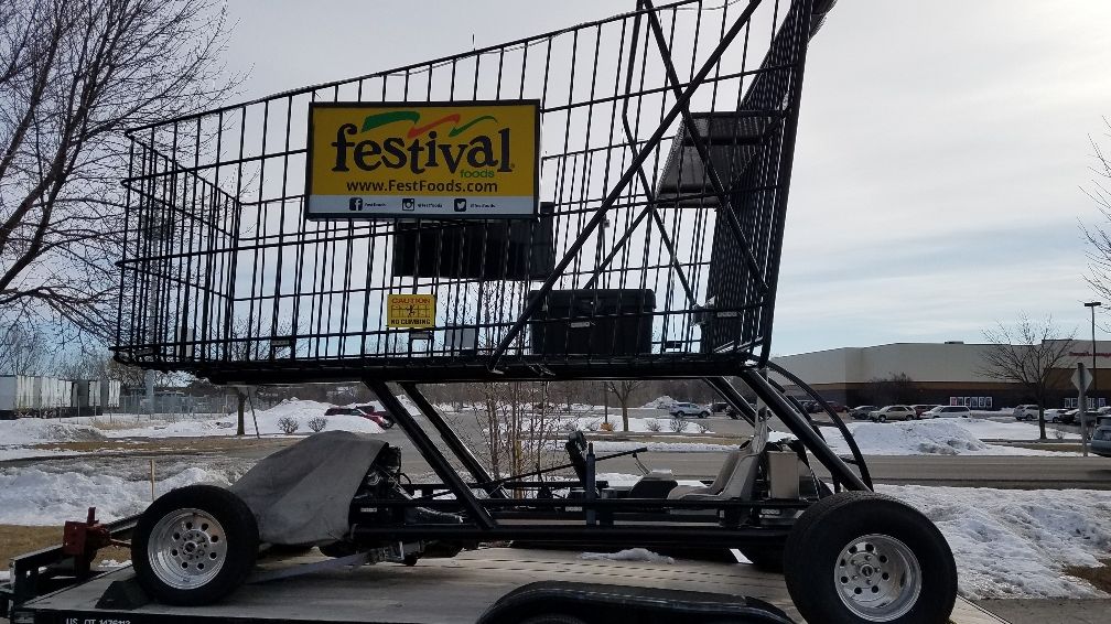 MatthewsTire's tweet photo. The wheels are in motion! 🛒We recently fixed the back tires on @Festfoods enormous shopping cart. 
#WeKeepYouRolling https://t.co/aM9fEFLQUg