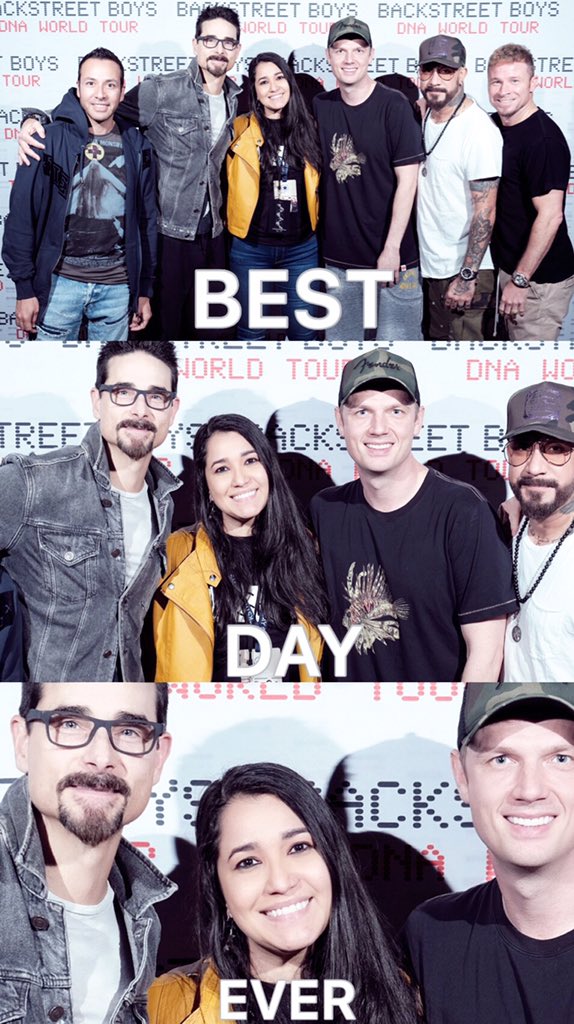 ADRYTV's tweet photo. 20 years waiting for this moment thank you guys for a perfect night 🤗 @kevinrichardson @howied @nickcarter @aj_mclean @brian_littrell @backstreetboys #dnaworldtour #bogota #bsbbog2 #backstreetbys https://t.co/uHzh1iwqaD