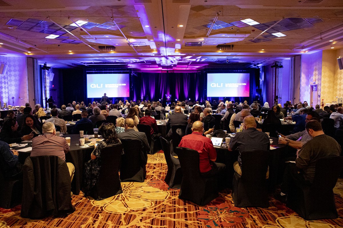 GamingLabsInt's tweet photo. Oh how much do we love this show! Packed house at the 2020 North American Regulators Roundtable learning, networking, laughing, discussing... this is what it's all about! #GLIRT20 #GamingLabs #GLI https://t.co/fF3MBsyC3x