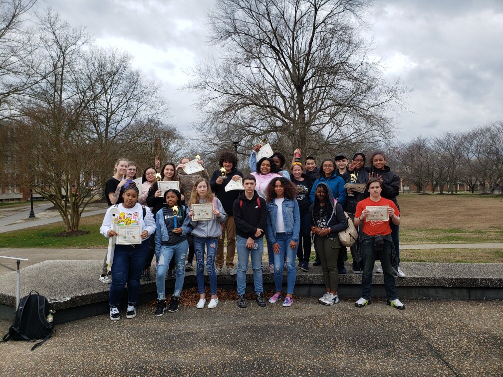PantherNationHS's tweet photo. Congrats to our Panthers who visited VSU for the CTE Competition. You represented CCHS very well. https://t.co/mhwEdm5KvM