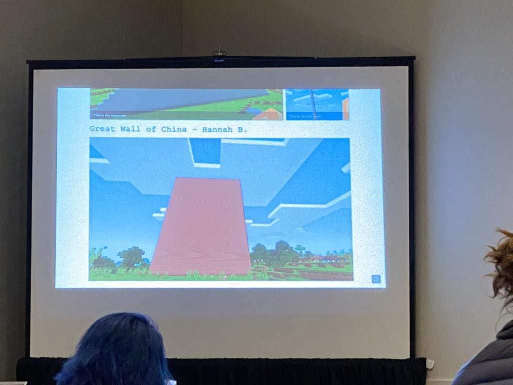 msaesnw's tweet photo. Way to go @rentonprep students! Thank you for sharing how you have used @PlayCraftLearn to share your learning and collaboration! “Minds think differently when we come together we can get an even better idea”-1st grade student! #NCCE2020 #K2CanToo https://t.co/Ep1oFnYTMf