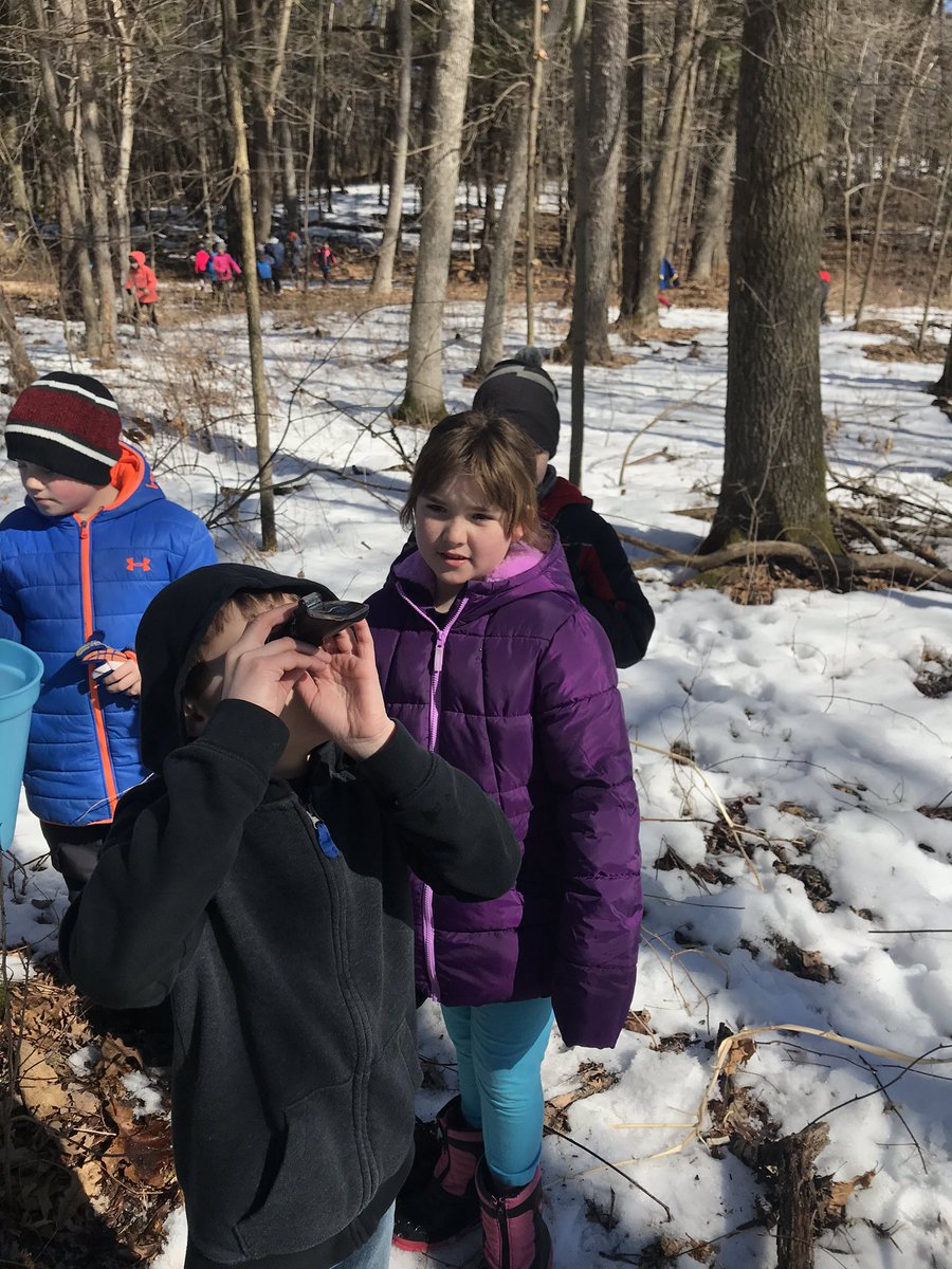 PeetzMatt's tweet photo. Hartje Center maple syrup unit day two highlights! Lots of hands on experiences. #Reedsburgpride https://t.co/S5M2rrPuYk