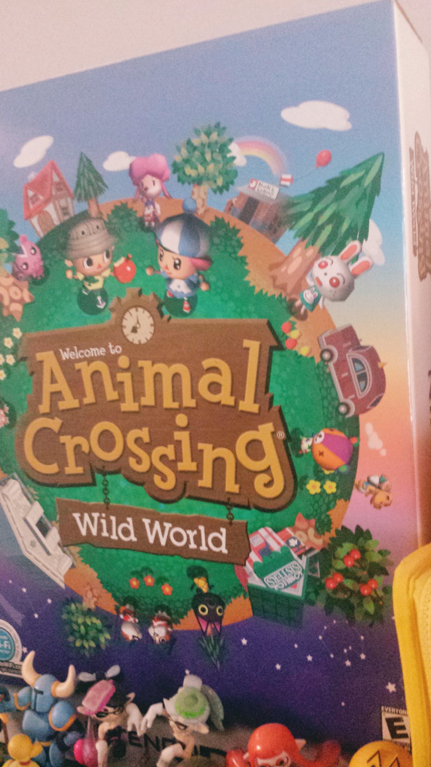 Animal Crossing Wild World Nintendo DS Club Nintendo Flyer / AD Point Card