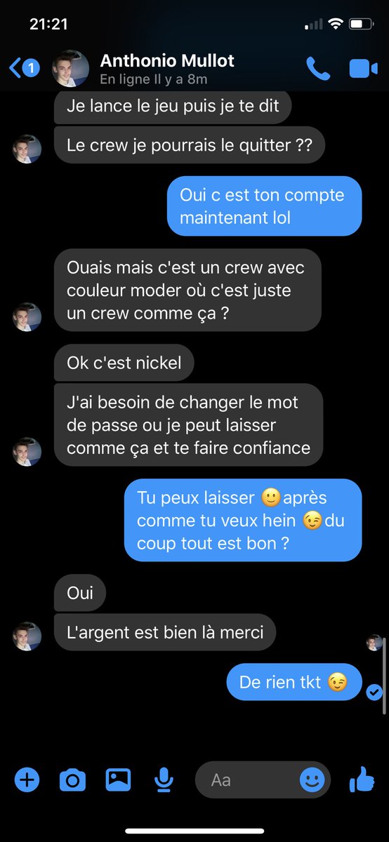 DeniziModding's tweet photo. Compte gta 5 Xbox one vendu anthonio Mullot.🙂
Merci de ta confiance repasse quand tu veux.🙂
twitch follow: https://t.co/1JkYfB5VbH
Ma page: https://t.co/bpCoc7kavn
Instagram: https://t.co/Vj0svqf482
#DeniziModding #Gta #XboxOne #lobby #compte #comptelobby #account #mod https://t.co/b5BU4H2C4u