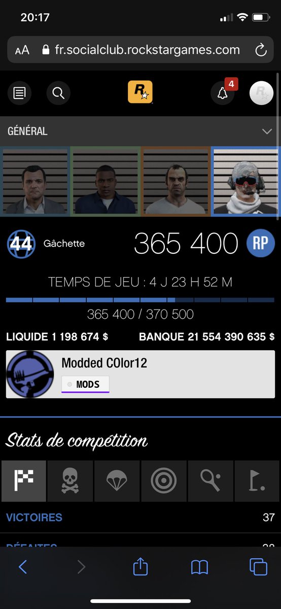 DeniziModding's tweet photo. Compte gta 5 Xbox one vendu anthonio Mullot.🙂
Merci de ta confiance repasse quand tu veux.🙂
twitch follow: https://t.co/1JkYfB5VbH
Ma page: https://t.co/bpCoc7kavn
Instagram: https://t.co/Vj0svqf482
#DeniziModding #Gta #XboxOne #lobby #compte #comptelobby #account #mod https://t.co/b5BU4H2C4u