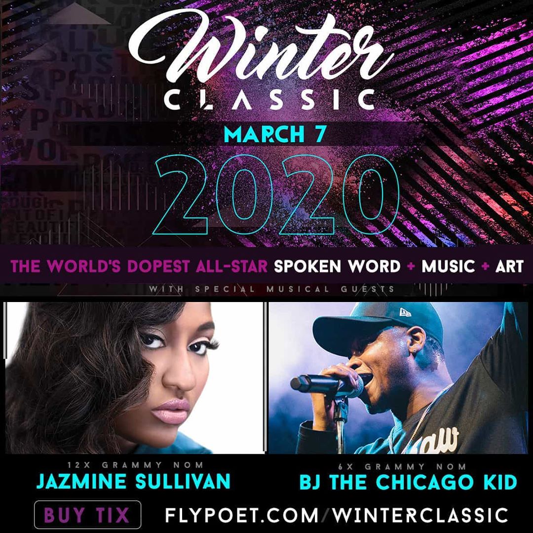 BJTHECHICAGOKID's tweet photo. .@JSullivanMusic, me, and other all-star dope artists hit the Saban Theatre this Saturday for #flypoet’s Winter Classic 🙏🏾Doors open at 7PM PST. Pull up! https://t.co/fmFOTUESkM https://t.co/VZyq8qf6Vx