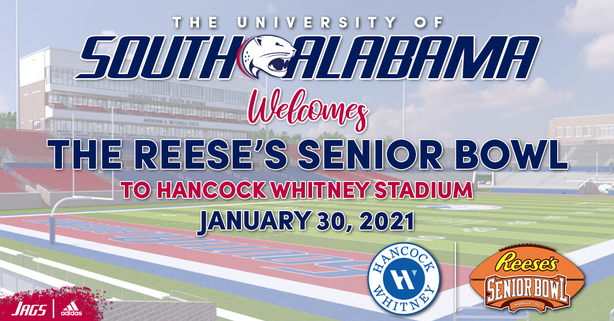The <a href="/seniorbowl/">Panini Senior Bowl</a> and <a href="/UofSouthAlabama/">University of South Alabama</a> have reached an agreement to move the annual college all-star game to the New Hancock Whitney Stadium beginning in 2021.

🔽
bit.ly/2IiCZVs