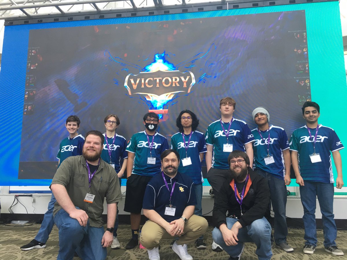 tracydabbs's tweet image. BE esports team sharing at NCCE Go Team! ⁦@NCCE_EdTech⁩