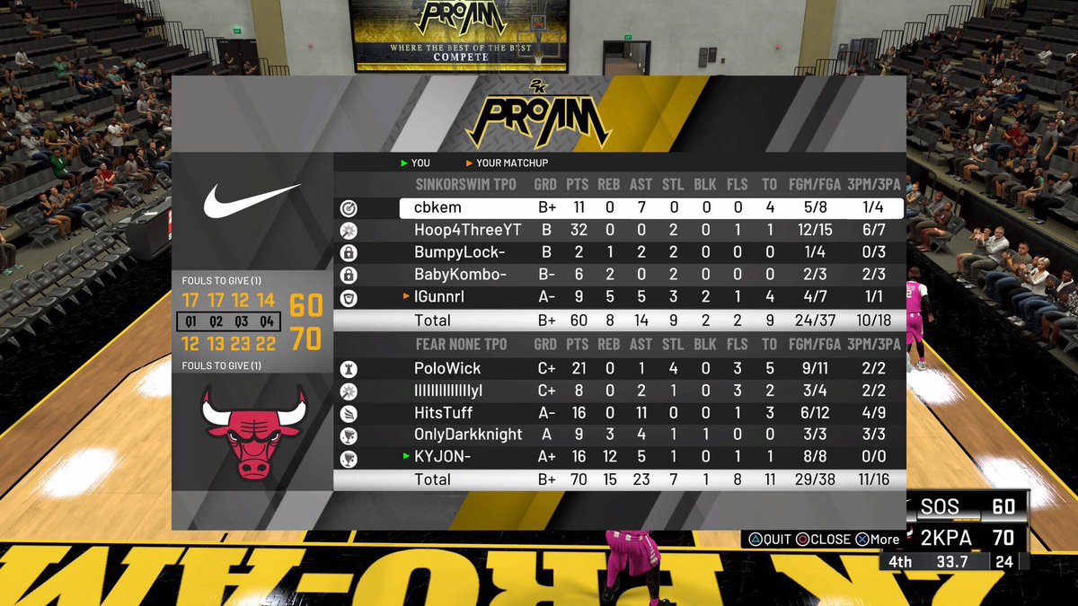 TPOLeague's tweet photo. 🎒TPO SZN2 Matchup News📰

@NoScurries2kL 5 W’s Yesterday Running It Up Salute 

Dogs to Know 
@JMil24_ (NS) 22.8 PPG 11 APG 5 W’s 

@KYJON__ (NS) 14.4 PPG 9 RPG 5 W’s 

#TPOLeague🎒

@2KHUNTSEARCH @pbau__ @WalkOnWarriors @OgRic2point0 @ZiggyZiah @DiDDYgoesHAM_ https://t.co/p2HdnLADyw