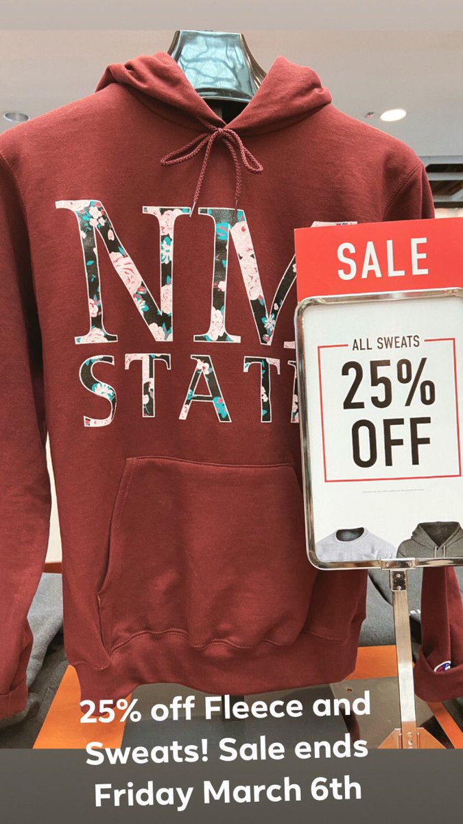 aggiebookstore's tweet photo. Sale ends Friday March 6! Act now or forever hold your Fleece.. https://t.co/L0lzrZXAWN