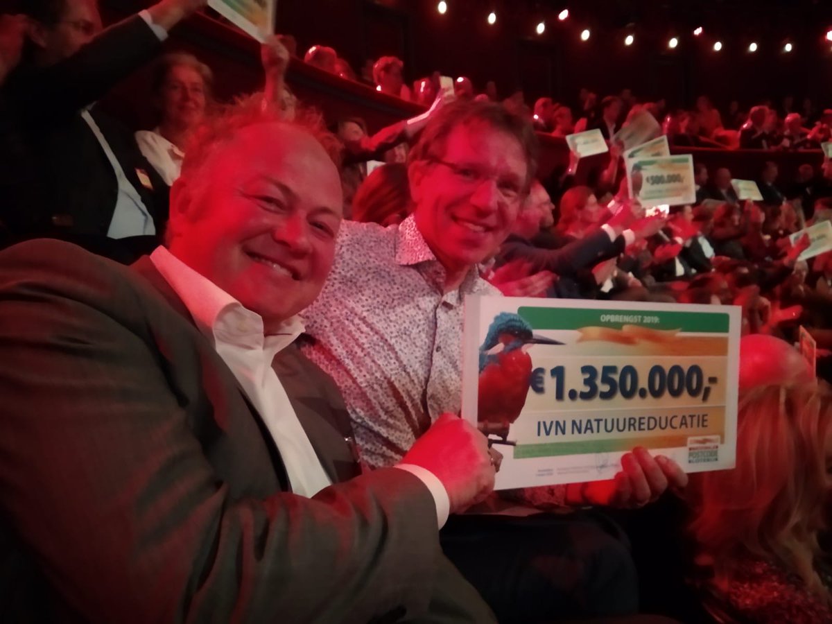 Alle deelnemers van de <a href="/PostcodeLoterij/">Postcode Loterij</a>, bedankt! Dit geld zet IVN in om mens en natuur weer met elkaar te verbinden. We laten jong en oud beleven hoe leuk, leerzaam, gezond én belangrijk natuur is. #deelnemersbedankt #goedgeldgala #vooreenbeterewereld