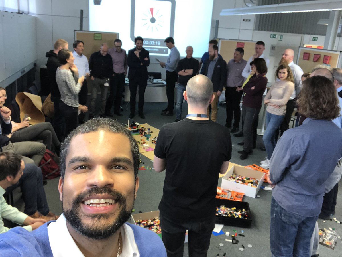flobankoley's tweet photo. Had a great Scrum of Scrum session with my team today! We first discussed our targets for 2020 and then put transparency, focus and prioritization into action with LEGO serious play. I can strongly recommend this approach to create bonds, have fun and learn. https://t.co/qaUl7spTvi
