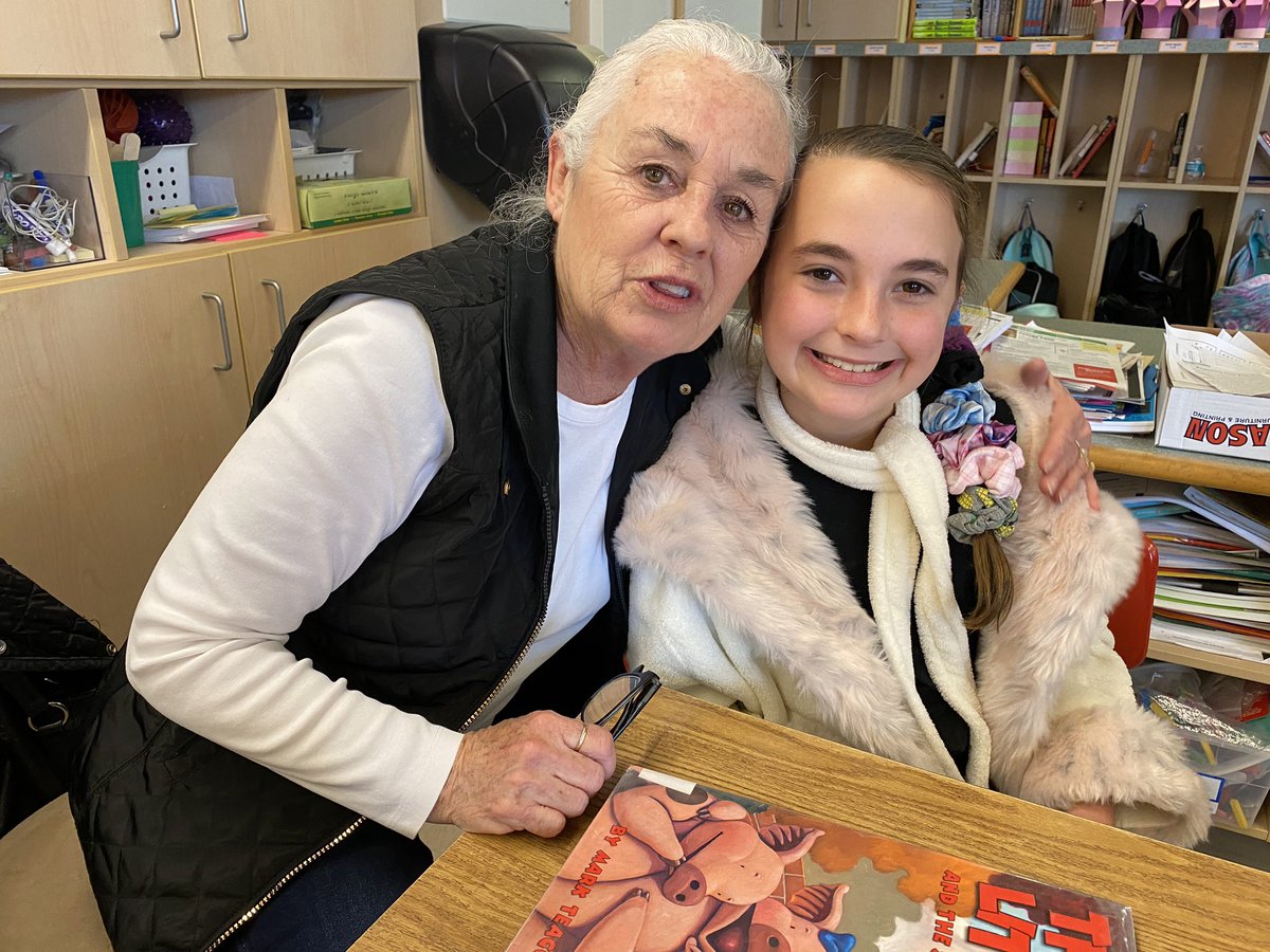 Thank you to all our grandparents who read with us today. We appreciate you and enjoyed our time together!