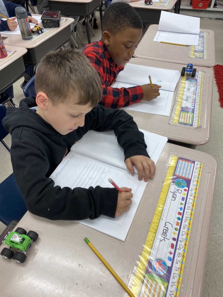 Mrs. Sim’s 2nd graders <a href="/MonroviaElem/">Monrovia Elementary</a> described the color and texture of one example of matter- a monster truck! <a href="/PLTWorg/">Project Lead The Way</a> <a href="/MadCoSchools/">MadCoSchools</a> #IgniteExcellenceMCSS