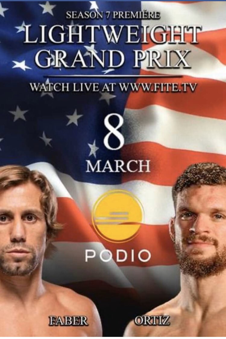 MikeGilbert311's tweet photo. 🔥🔥CONTEST TIME🔥🔥

ATTN BJJ Fans! #CopaPodio presents @UFC #HallofFamer Uriah Faber vs Dustin Ortiz live on @FiteTV &amp; I have a FREE code to giveaway!

To enter⬇️

➡️Like &amp; RT this Tweet
➡️Follow @combatrepublic &amp; @FiteTV 
➡️ Who wins Faber or Ortiz

📺https://t.co/dm8yGzfUCU https://t.co/9V8uklCNaI