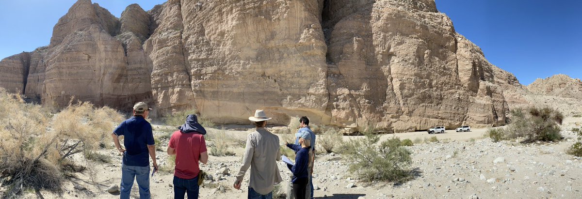 TimInvincible's tweet photo. I sat through most of my phd days in the lab and behind the screens... Now on to the best way of doing geology. #sedimentarygeology #fieldwork https://t.co/0nvhjG24Kj