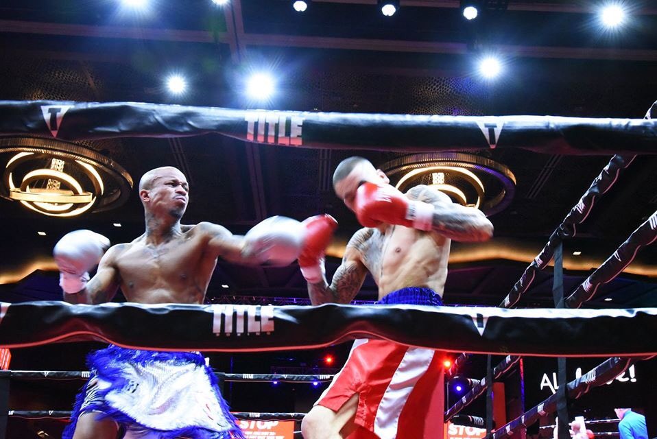 BaltimorePolice's tweet photo. Congratulations Police Officer Brandon Chambers for Winning Your 3rd Professional Boxing Match  https://t.co/nmsTPKSOvr https://t.co/IIrtok240B