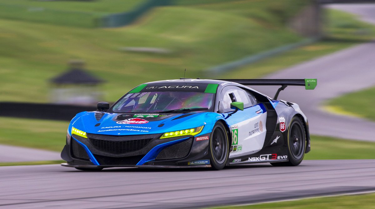 GradientRacing's tweet photo. We're back!!! We're delighted to say we have entered our @HondaRacing_HPD @acura NSX GT3 Evo in the @IMSA WeatherTech Sprint Series. @marcmillershow and Till Bechtolsheimer on driving duty. @GPLongBeach here we come! https://t.co/qPzL7aeemB