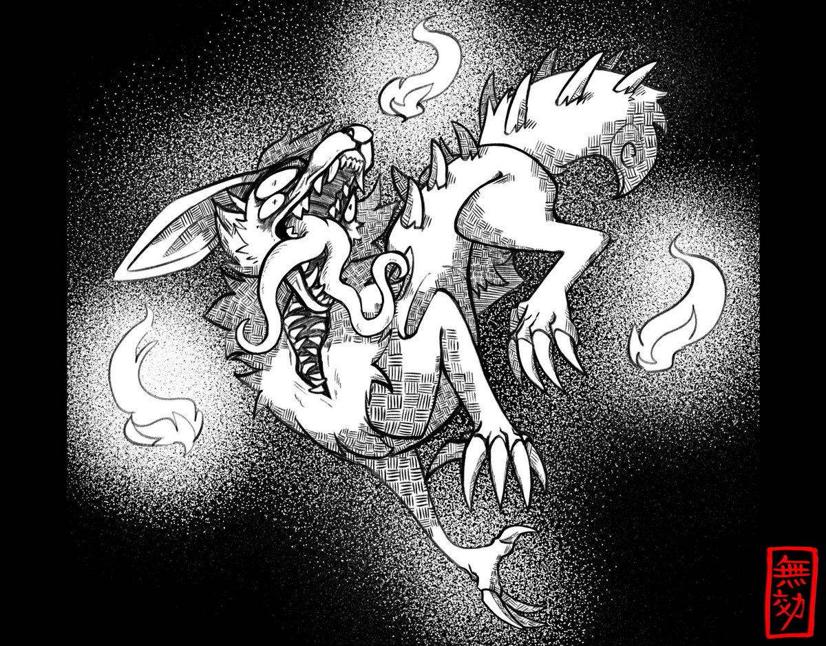 brimsnaps's tweet photo. B&amp;w sketch commission for @sushiclaws! https://t.co/irffplQTL2