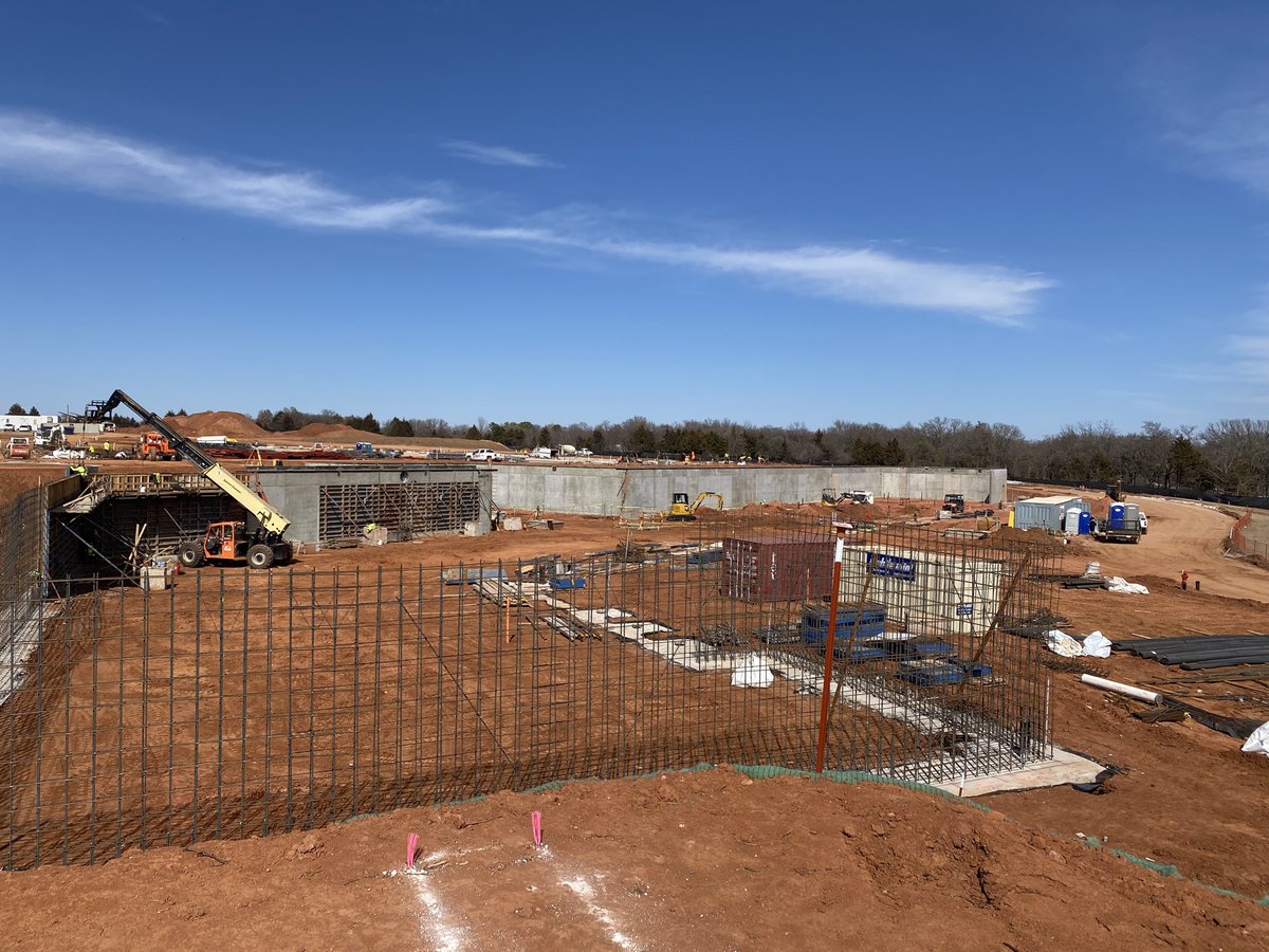 FrancisTuttle's tweet photo. It's getting closer! Members of our Building Committee visited the #construction site of our new #DanforthCampus yesterday to check out the #progress. We're happy to report that everything is going according to plan! Thanks @TScottBuilds! https://t.co/weJZPOHHCX