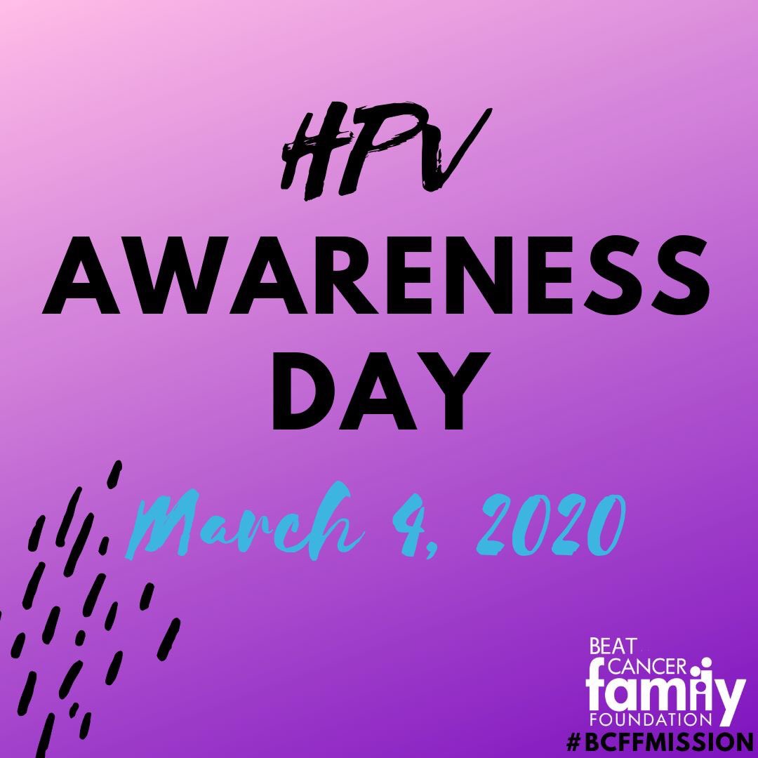 March 4 is HPV Awareness Day. 
High-risk HPV can develop into cancer of the cervix if it is not treated in time. This is why we want to emphasize the importance of getting a pap tests regularly! #hpvawarenessday #beatcancerff