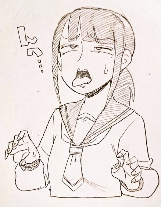 アヘ顔がへたくそなJKです 