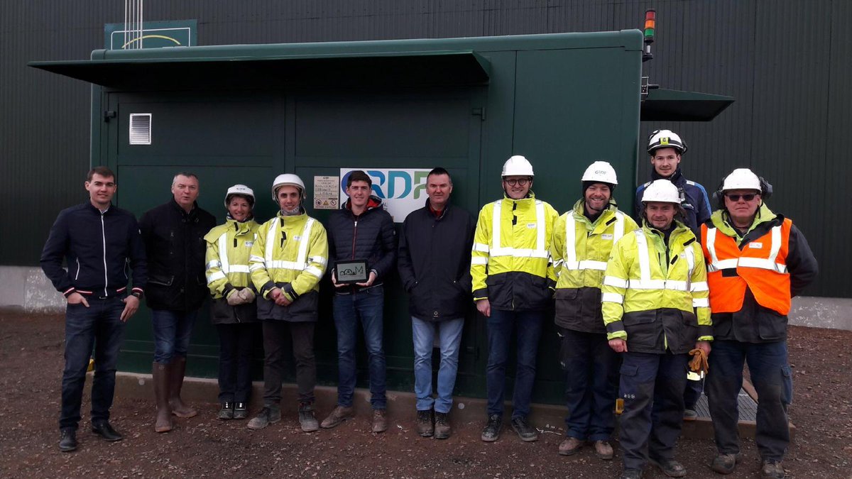 Le 5ème site en #normandie de #biomethane 🌱🌍 injecte maintenant à <a href="/VilleArgentan/">Ville d'Argentan</a> dans les réseaux de <a href="/GRDF/">GRDF</a>. Il valorise une biomasse, composée de fumier, lisier, paille de maïs et culture inter-saison 🐄🌾, en un #gazvert local alimentant ~1 000 🏡. Merci aux équipes ! <a href="/guilwoj/">WOJCIECHOWSKI</a>