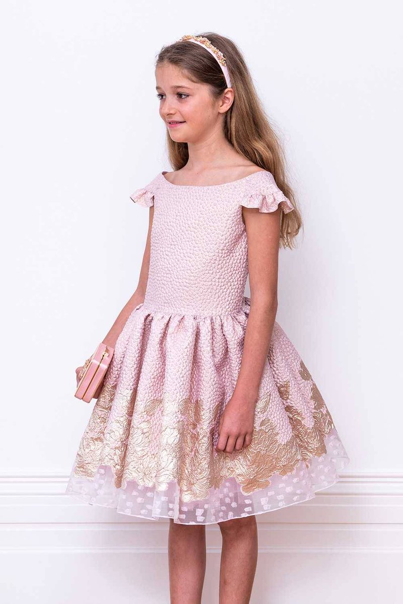 Style poetry in motion, our heart belongs to spring 💖🌸 The perfect statement piece for polished parties and birthdays, our Pink Jacquard Ball Gown will ensure your girl's all set to embrace the new season in style! 🌟 ow.ly/kJe430qn5F6 👗 <a href="/DavidCharlesCW/">David Charles CW Ltd</a> #SpringtimeStyle