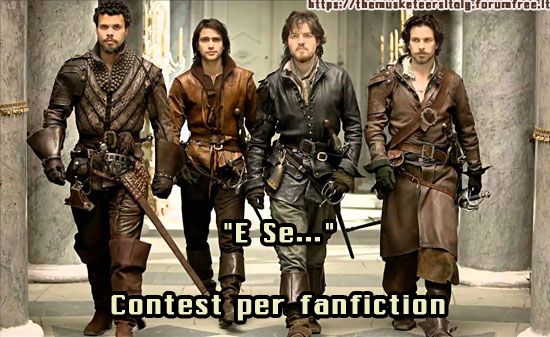 Buonasera! Pubblicate le due storie iscritte al contest "E Se..." sarà un testa a testa!!
Buona lettura: themusketeersitaly.forumfree.it/?t=77400554#en…
#TheMusketeers #TheMusketeersItaly #TheMusketeersFanfiction