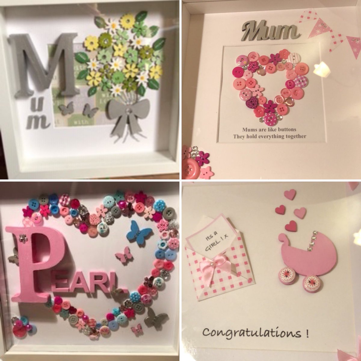 Paper flowers and framed pictures on sale Sun 13th March @mickjaggercentr in #Dartford #handmadehour #makershour #vintageshowandsell