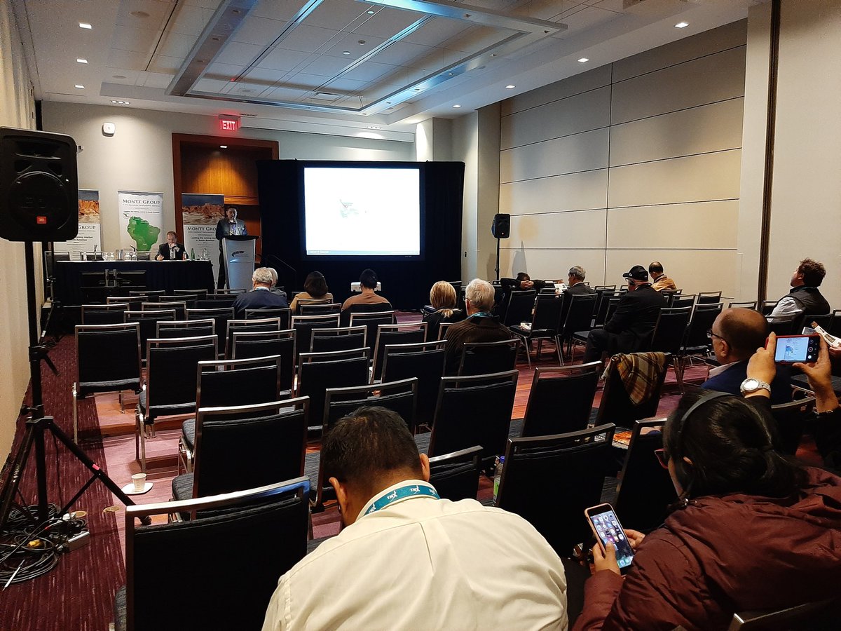 carosgotschlich's tweet photo. A full and succesfull day we had today @the_PDAC with @MonttGroup and the 8 mining projects presentation by Chilean and Peruvian geologists. More investors meeting and a visit to CSE @CSE_News helped us to get a full idea of the mining business environment in Toronto, Canada. https://t.co/4aiB9xXMyA