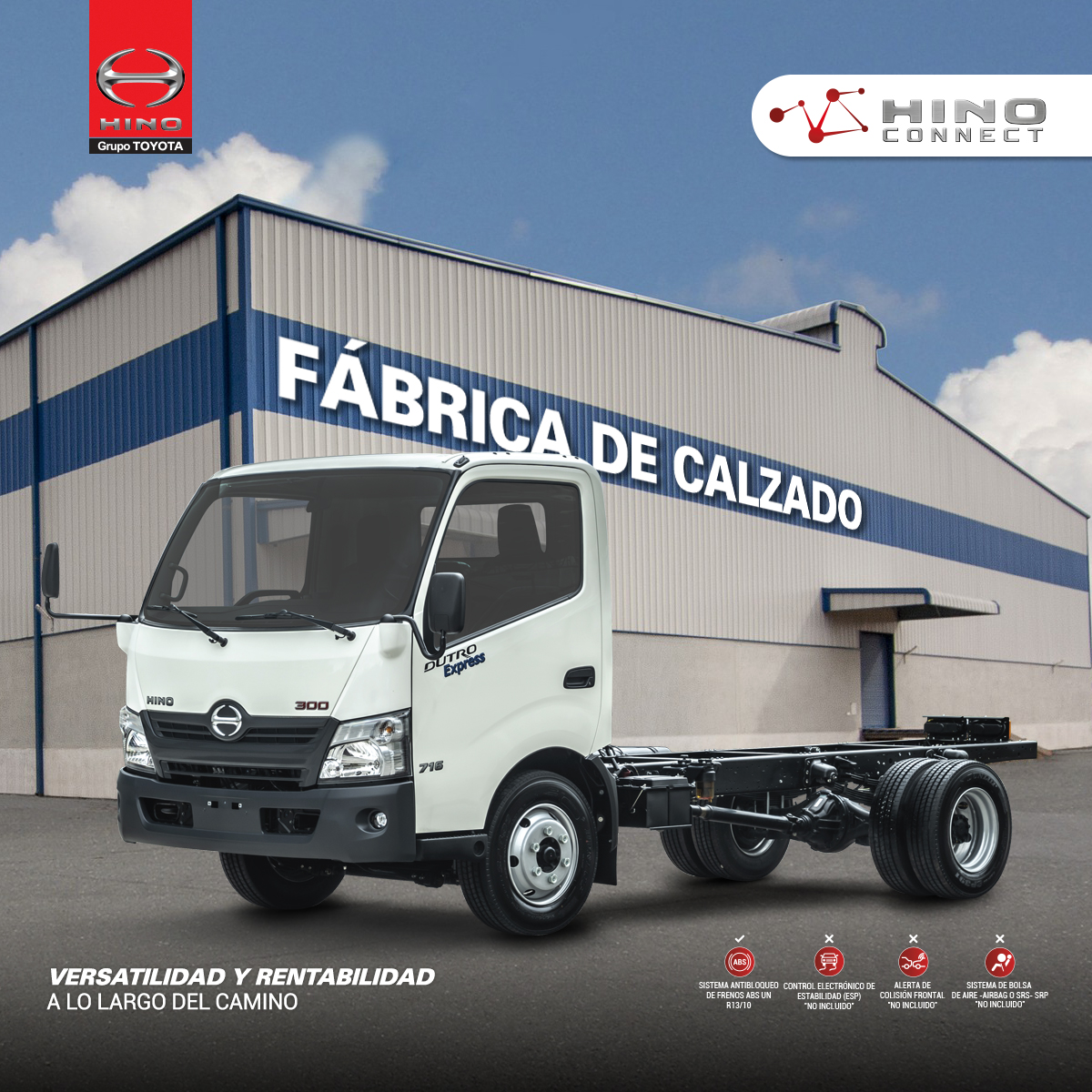 HinoColombia's tweet photo. El #DutroExpress se destaca en su segmento por ser un camión de excelente rendimiento, gran capacidad de carga y largo carrozable. Rentable para el reparto de mercancías en las ciudades gracias a su capacidad de carga tanto en peso como volumen. https://t.co/nV4UIZhTVR