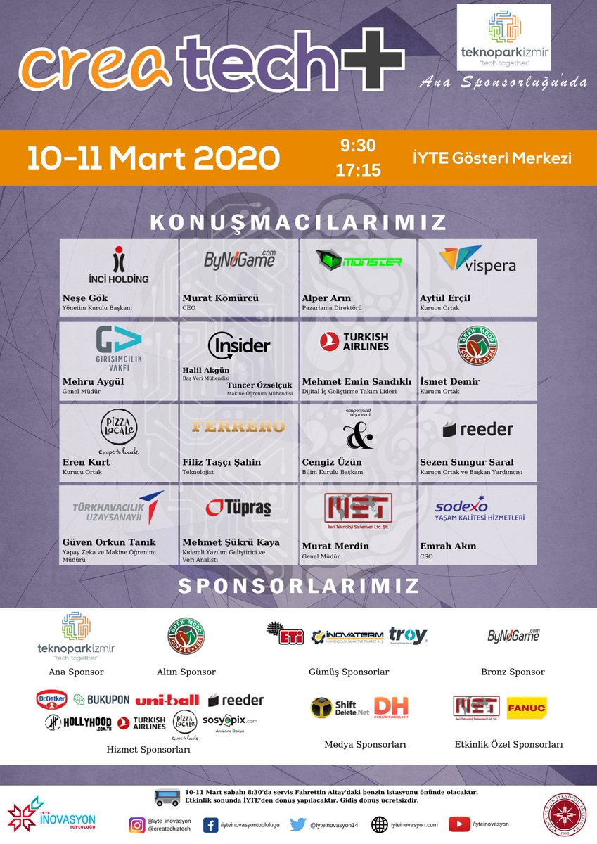iyte_inovasyon's tweet photo. #createch #createchiztech #createch2020 #iyte #inovasyon #BizHazırızYaSiz https://t.co/e6mIPGYibo