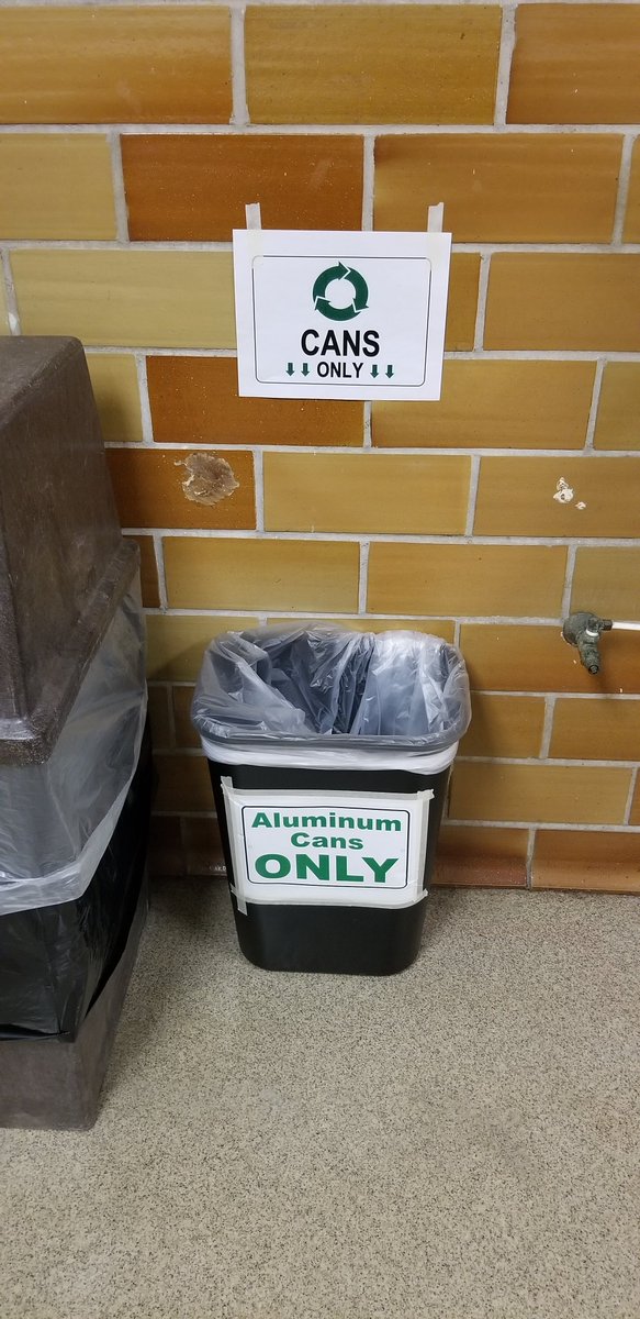 Elliott_Gov's tweet photo. @fkhs_key_club Recycling at its best! Help Friends of Animals by recycling your cans at FKHS! https://t.co/aaNZsaziZr