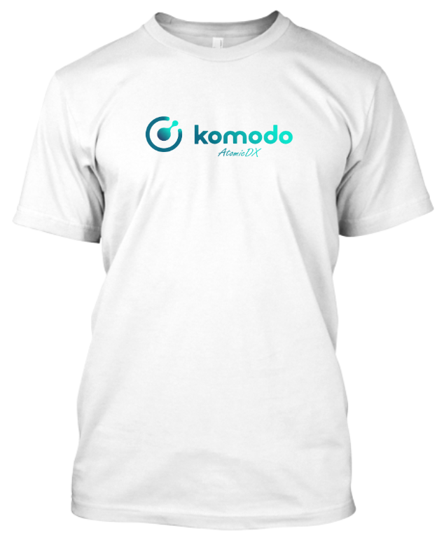 CuzznDread's tweet photo. “Komodo AtomicDX” t-shirt
The Built On Blockchain Shop
#TheBOBshop @KomodoPlatform
#PayWithCrypto #NIXmarketplace
$KMD $NIX $BTC $LTC $BEAM $CLO $BLOCK ++
https://t.co/CVtOZnZkiM
#Komodo $KMD #Antara #Blockchain #AtomicDX #CryptoMerch https://t.co/oEH61Mrqpf