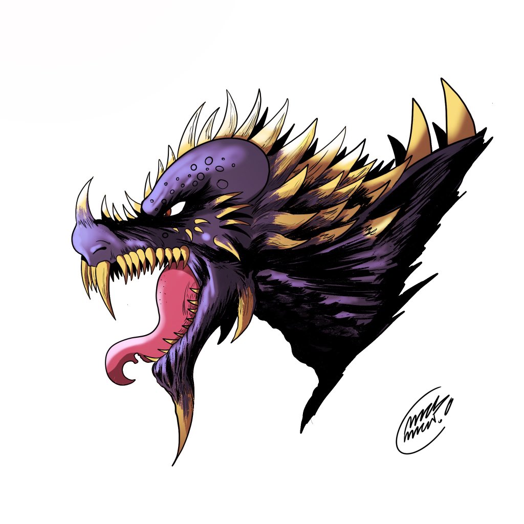 MackAttackArt's tweet photo. #monstermarch2020 update
Day 1 - #godzilla is done (made some changes)
Day 2 - #angurius is done .
.
.
.
#drawing #graphicart #instart #christianmack_art #kaiju #monster #Dragons #anime #giantmonster #monster #gojira #tokyokingdom #legendary #toho
#KJMM2020 https://t.co/zSW9cTbYC2
