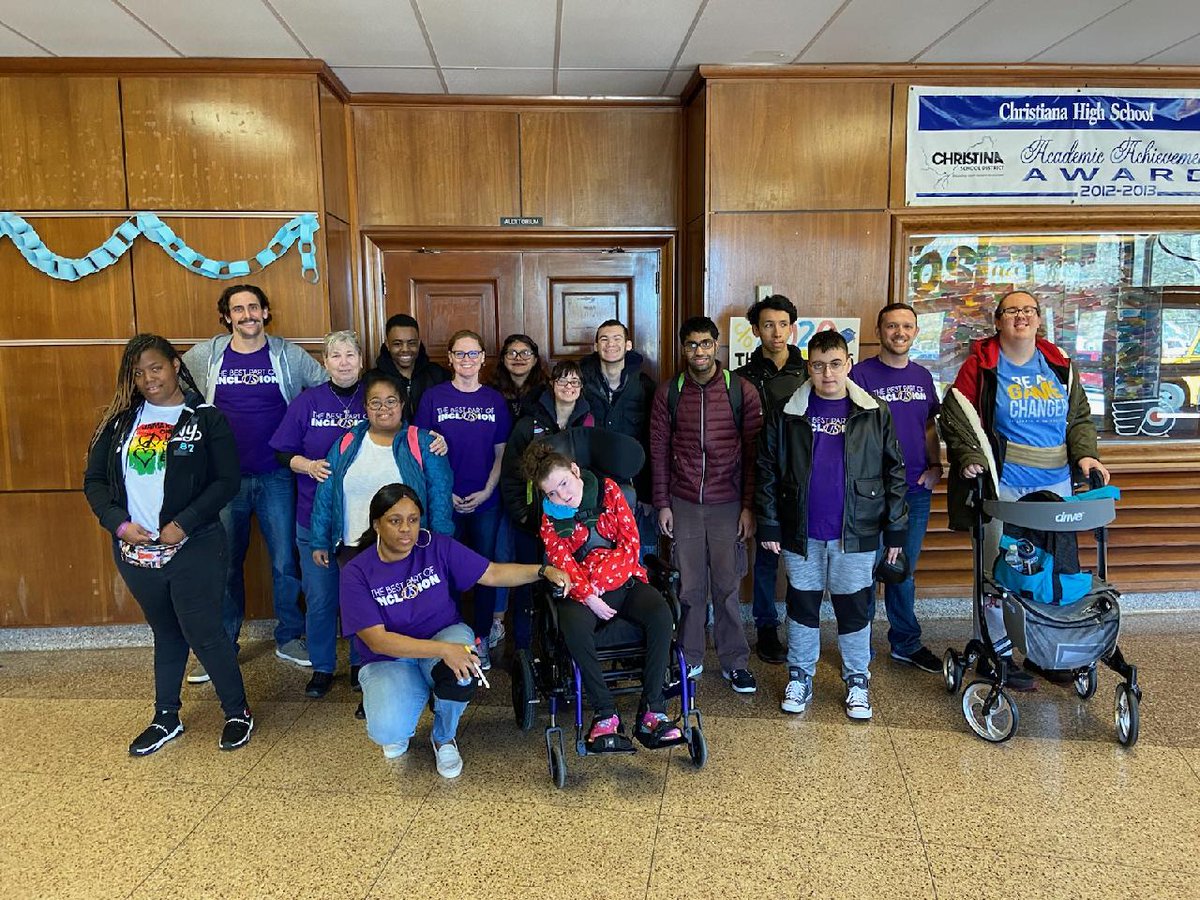 ChristinaK12's tweet photo. Christina schools and programs #pledgetoinclude! #BraderES #ChristianaVikings @ShueMedillMS #LeasureES https://t.co/c5Xsy3W83V