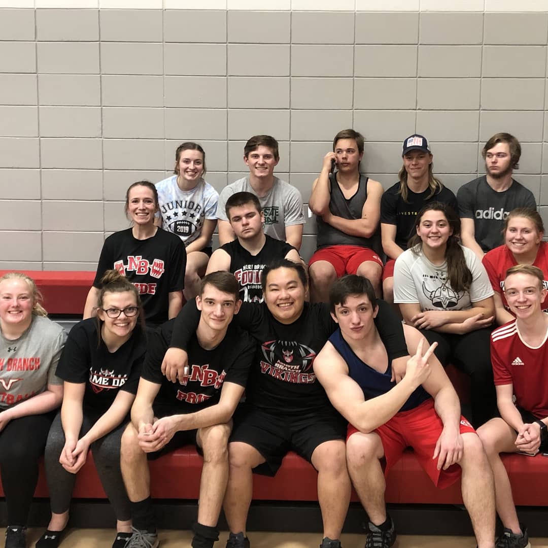 coachK8lift's tweet photo. Had such a good time hosting the M8 lifting comp today! Here are the athletes that placed top 3 within their classes. SKOL Vikings! 
Gavyn Jensen-Schneider 1st place - 500lb
Paige Bauer 1st place - 245lb
Caleb Norwig 3rd place - 445lbs
Cole Olsen 3rd place - 370lbs https://t.co/5L14SA30QA