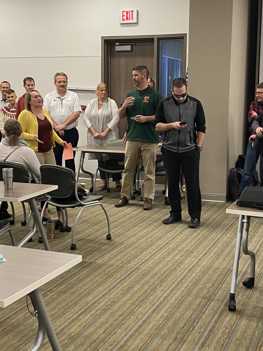 BotsIQSWPA's tweet photo. #BotsIQ enjoyed the culminating Day 5 of the Westmoreland Teacher in the Workplace Cohort today. 48 middle school teachers shared their experiences in the TIW program and how it is impacting their teaching. #preparingourfuture #workforcedevelopment https://t.co/xlq7dieYoZ