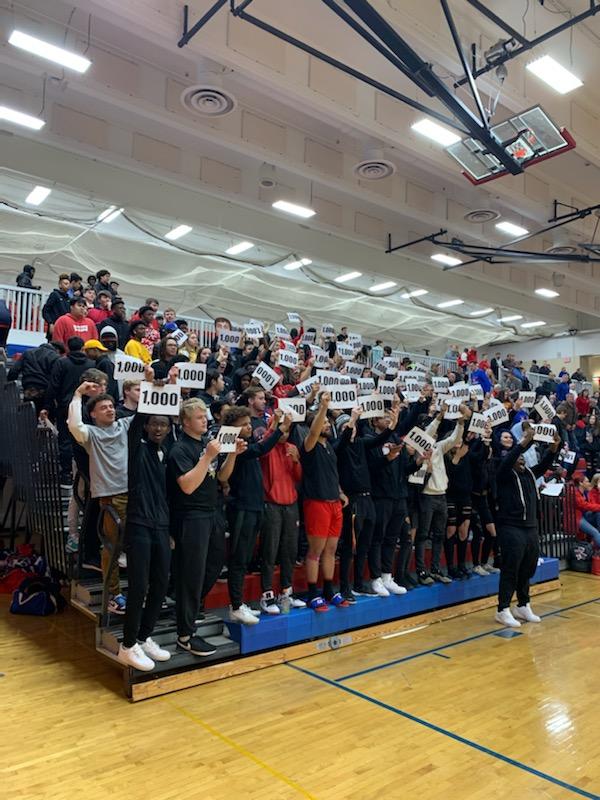 AHSFalcon_Pride's tweet image. Jake scored his 1000 point! Falcons up 35-25! Go Falcons! #falconpride @ISD281