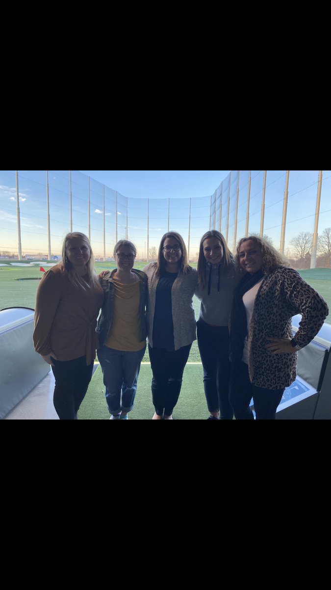 Miss_Etter's tweet photo. Thank you @Topgolf “fore” a super fun teacher event! @FESElem teachers had fun filling out a report card while we visited the different event locations. Of “course” we had to play a little golf too! 🏌🏼‍♀️⛳️ @MissGardnerFES @HornadayTweets https://t.co/w3zXgjNlat