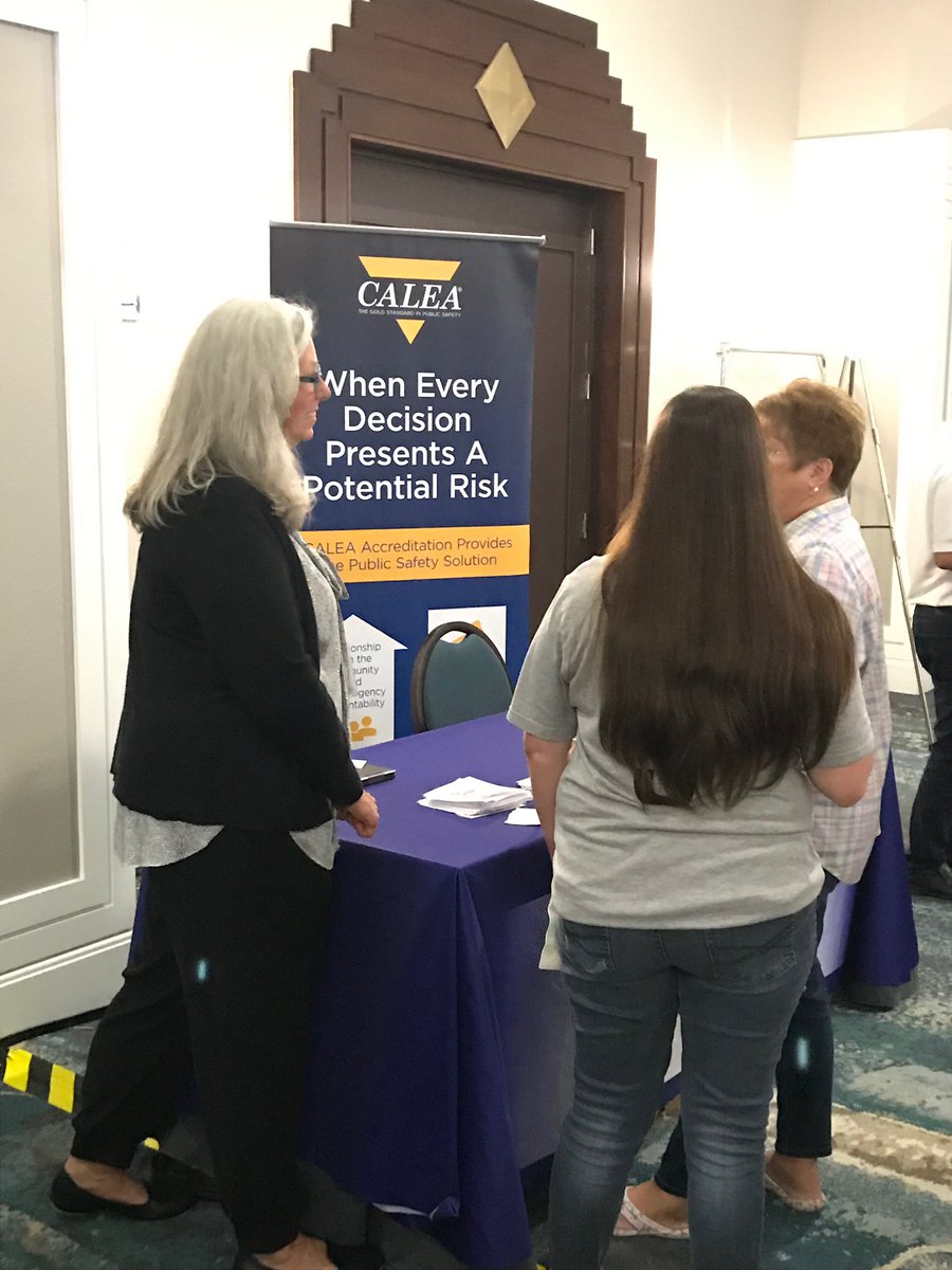 CALEA_org's tweet photo. If you are at Entrust 2020 hosted by PowerDMS stop by the CALEA table in the exhibitor area located in the Junior Ballroom Foyer. Regional Program Manager Laura Saunders will be there at the table throughout the week. @PowerDMS #Entrust2020 #EntrustOrlando https://t.co/WXMAnDSDz3