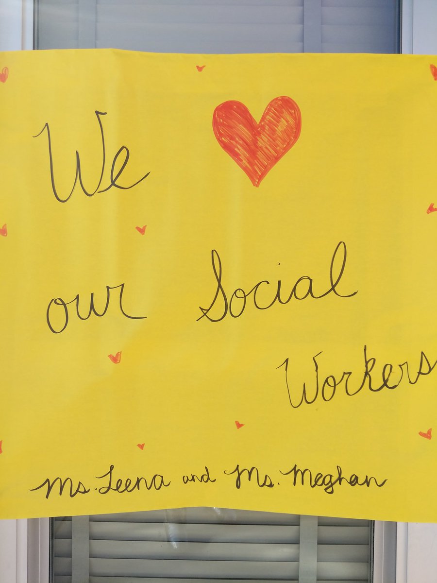 leenasocialwork's tweet photo. Thank you @SEES_SMUSD for recognizing us ❤️ Ms. Megan is our #MSWintern @CSUSM - she facilitates our lunch bunches, meets with individual students, and is now learning to facilitate groups!  #HappySchoolSocialWorkWeek2020 #SchoolSocialWork #MSW #LCSW https://t.co/CSepinV9Tu
