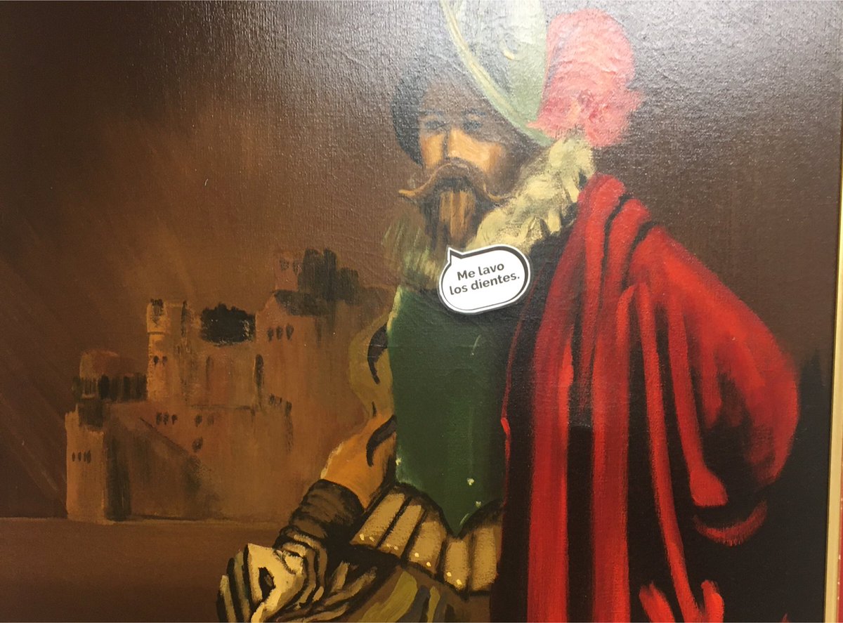 Wooly Week!  So, my kids didn’t stick to putting labels on Wooly scenes.  They sought victims from around my classroom!  🤣🤣🤣 <a href="/senorwooly/">Señor Wooly</a> #woolyweek