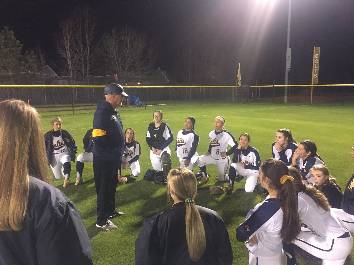 Congratulations Cape Fear softball as they defeated Midway high school 1-0! #GoColts