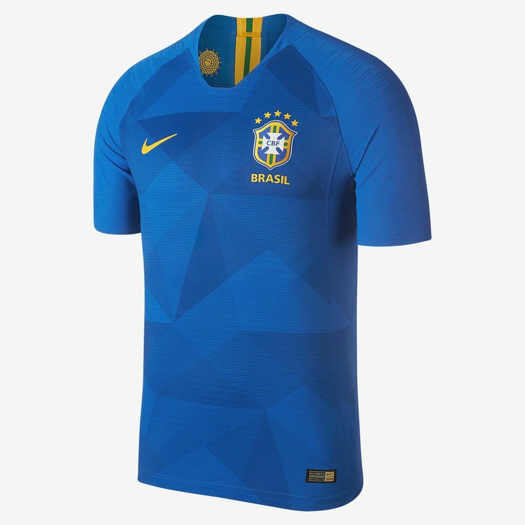 ca2016Brazil's tweet photo. 2018 Brazil CBF Vapor Match Away Men's Football Shirt. Nike AE https://t.co/oeerMDj9IV