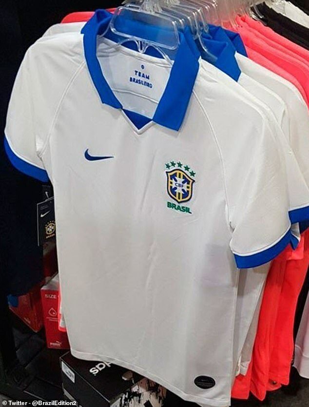 ca2016Brazil's tweet photo. Brazil to roll back the years with retro white away kit ... https://t.co/DYTdnHsIn1