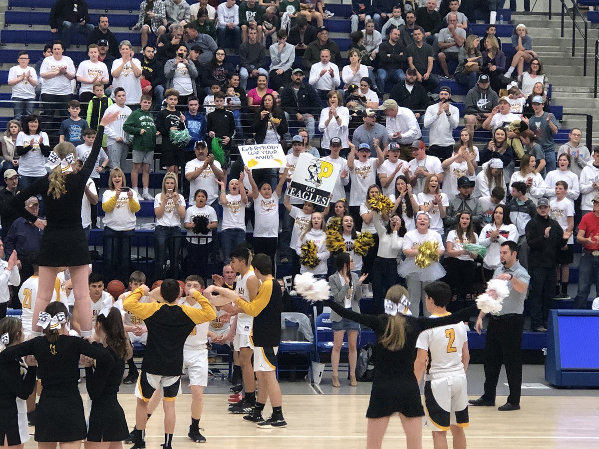 harkey_amy's tweet photo. Let’s go boys! Our student section is strong tonight!!! https://t.co/EfTx2IEBMS
